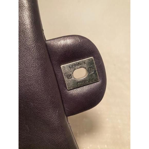 CHANEL Black Leather Drawstring Backpack - Picture 7 of 9